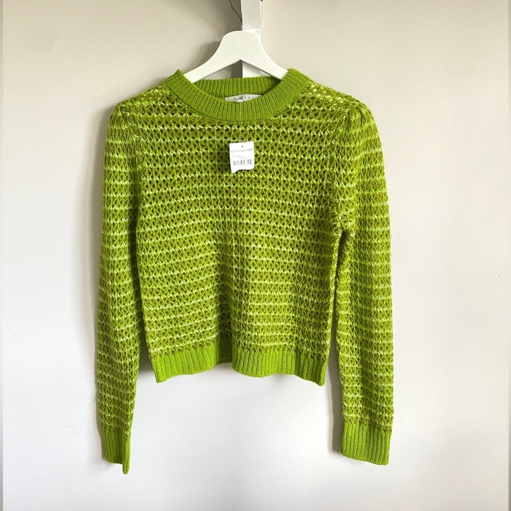 Green Knit Sweater - Picture 2 of 3
